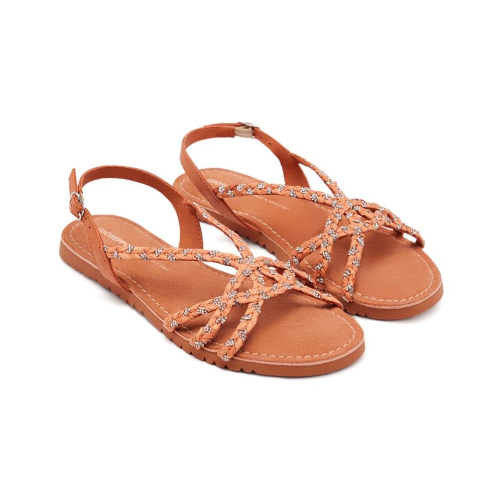 GIOSEPPO Women's Wiota Flat Sandal, Tile, 7.5 UK