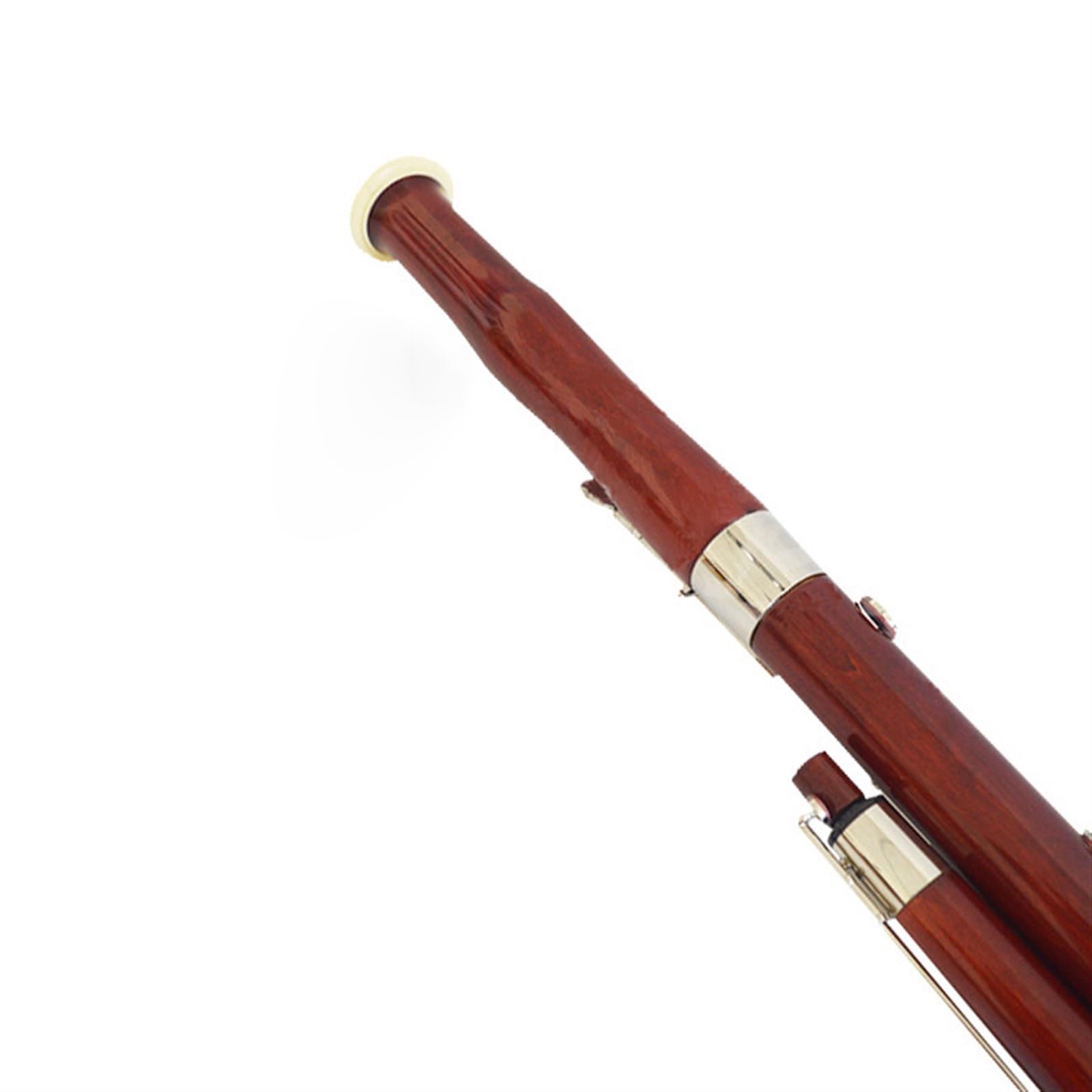 Clarinet Dla Początkujących Obój Basowy Fagot C Klucz Klonowy Z Litego Drewna Profesjonalny Instrument Dęty Drewniany(A)