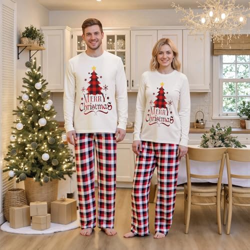 WephuPSho Christmas Family Matching Pajamas, Festive Xmas Jammies Sets for the Whole Family, Holiday Pjs Christmas4