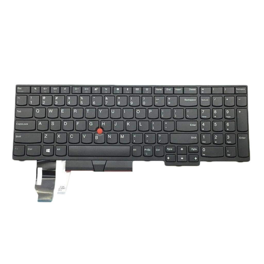 Lenovo - ちこら New US Black English Laptop Keyboard Replacement for Lenovo