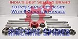 10 pcs Valve Seat & Face Cutter Set Automotive Industrial Tool-Heavy Duty HQ