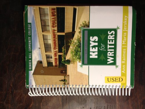 Keys for Writers: sixth Edition (Custom Edition... 1111520704 Book Cover
