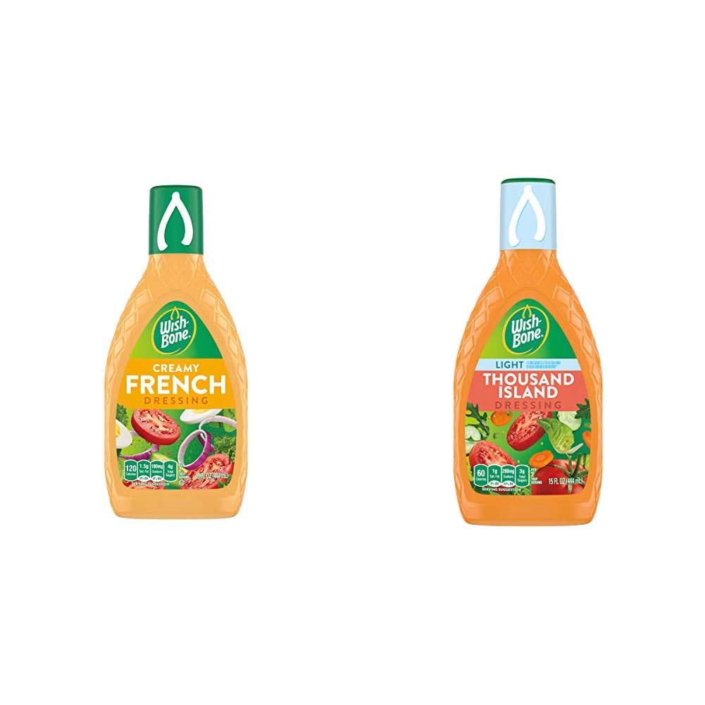 WishBone Creamy French and Light Thousand Island Salad