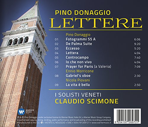 Claudio Scimone - Donaggio. Lettere