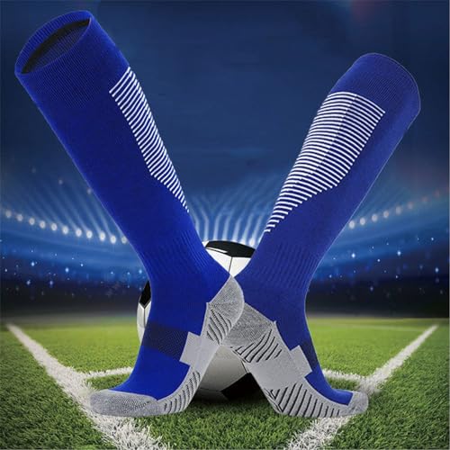 Tergy 10 Pairs Kids Soccer Socks Stretchy Knee High Tube Socks Colorful Football Athletic Team Socks For Boys Girls thumb #5