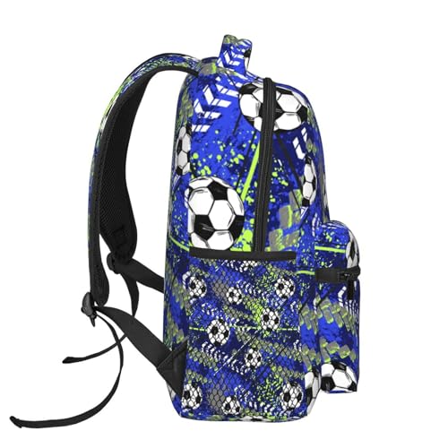 Soccer Ball Backpack Lightweight Travel Casual Bags Large Capacity Travel Daypack Bag3
