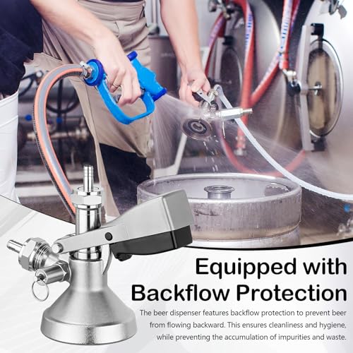 Coupleur de fût type G pour robinet de bière pression et vin G5/8 - 5