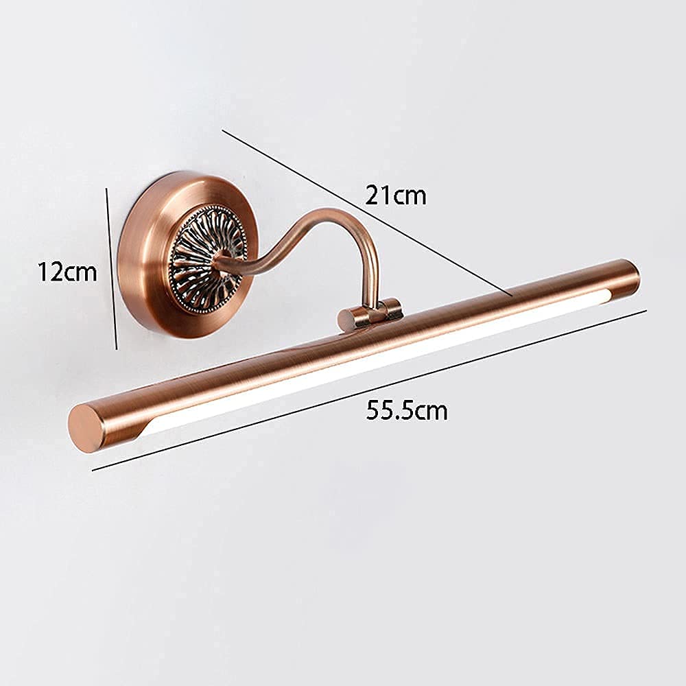 Lampada Specchio Vanità Led, Lampada Cornice Specchio, Lampada Armadio Bagno, Illuminazione Trucco, Lampada Specchio Bagno Impermeabile, Sconce Parete Bagno, Lampada Specchio Anteriore, 6000K, Dimensi