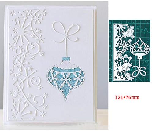 Snowflake Flower Metal Die Cuts,Merry Christmas Cutting Dies Cut Stencils for DIY Scrapbooking Album Decorative Embossing Paper Dies Card Making