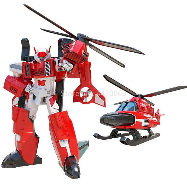 ТоуAE - New ABS TOBOTs Transformation Car to Robot Тоу Korea Cartoon Brothers Anime TOBOTs Deformation Car Airplane Тоуs for Children Gift (No Box Flight)