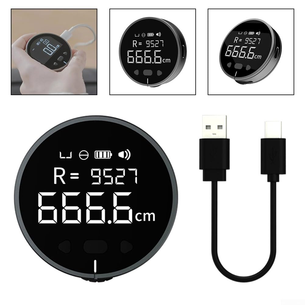 miarka taśmowa, Elektroniczna miarka cyfrowa, taśma z wyświetlaczem LCD