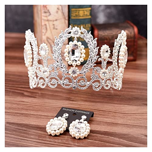 Accesorio de pelo para novia y coronas de fiesta para damas de honor