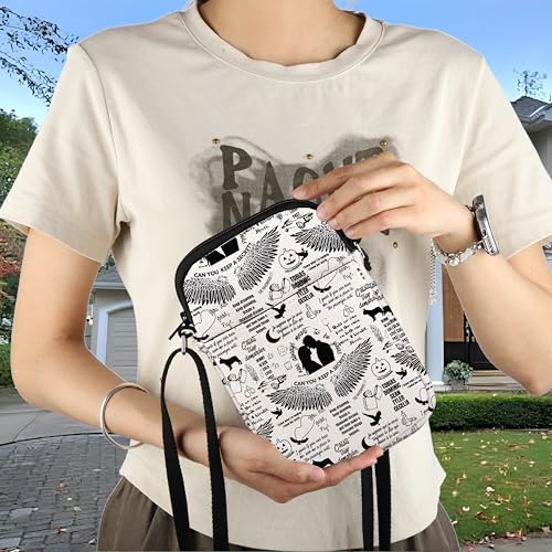 Fantasy Book Inspire Crossbody Bag Dark Romance Bookish Gift Book Series Merch Shoulder Bag4
