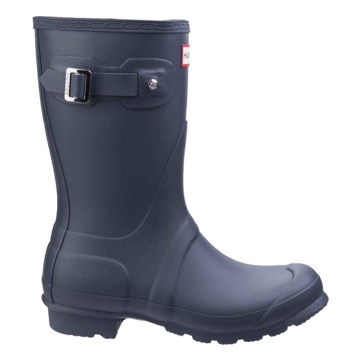 Hunter Women's Original Short Boots, Blu Blue Navy Blue, 6 UK