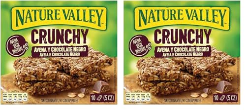 Nature Valley Crunchy Avena y Chocolate Negro Barrita de Cereales...