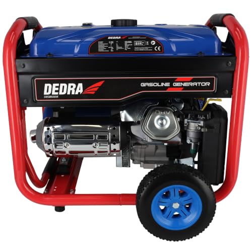 Benzin-Stromerzeuger, Stromaggregat, Generator DEDRA Leistung 8,3 kW / 8300 W, Dauerleistung...
