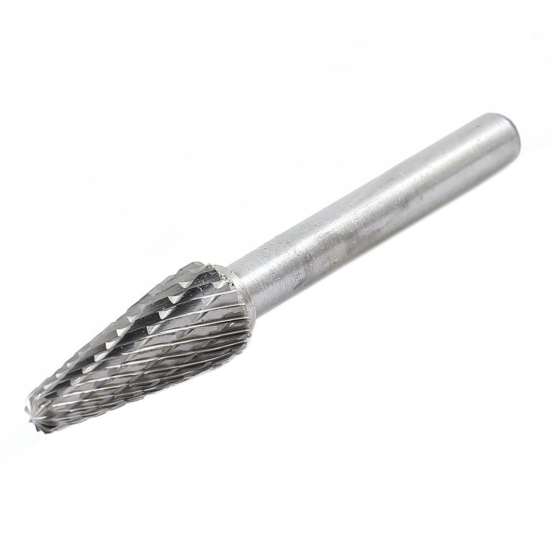 Aexit 10mm x Body Repair Tools 6mm Taper Shape Double Cut Tungsten Carbide Rotary Grinding Diamond Grinders & Polishers Mounted Point