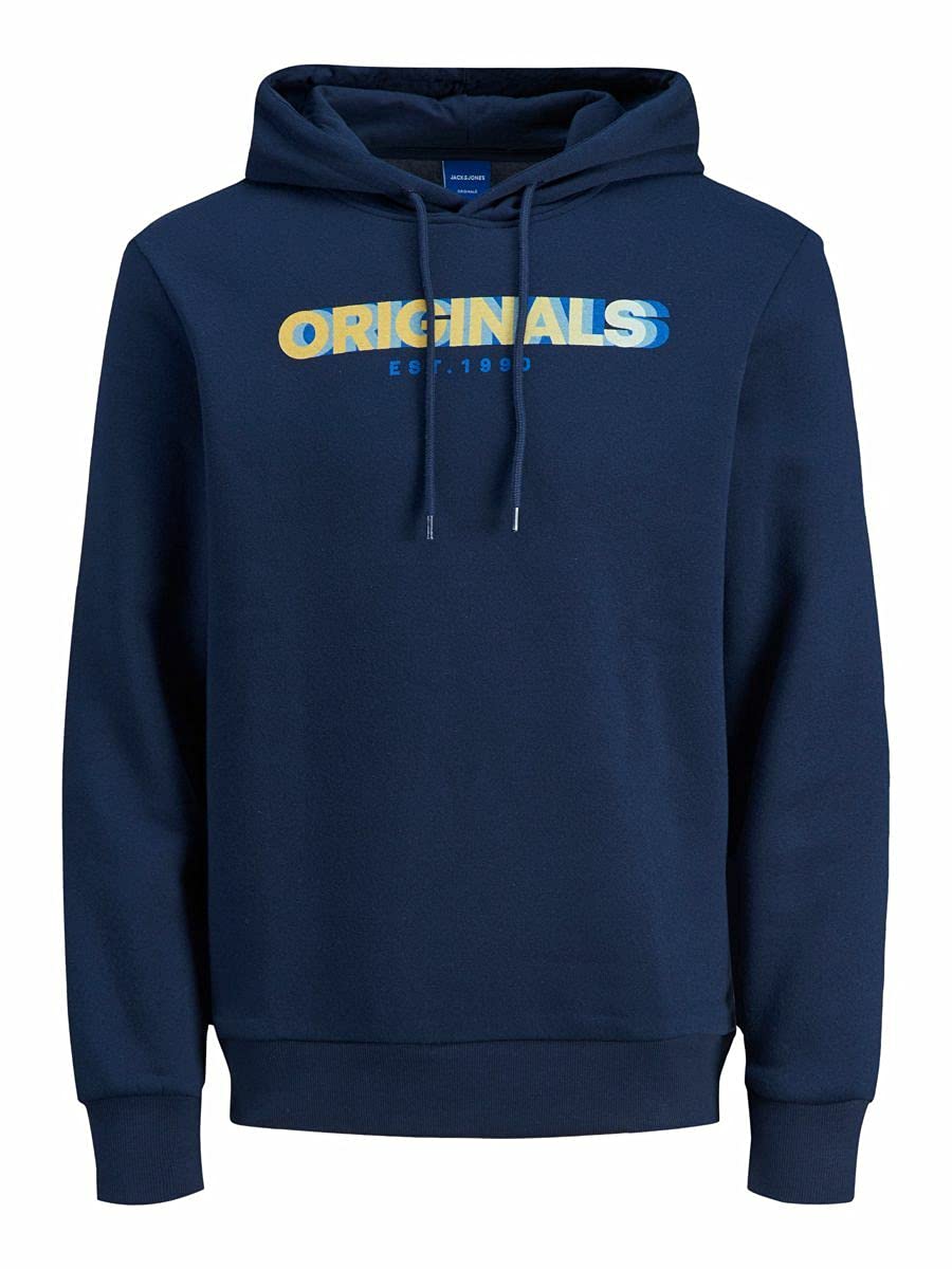 Jack & Jones Men's Navy Blazer Sweat Hoodie