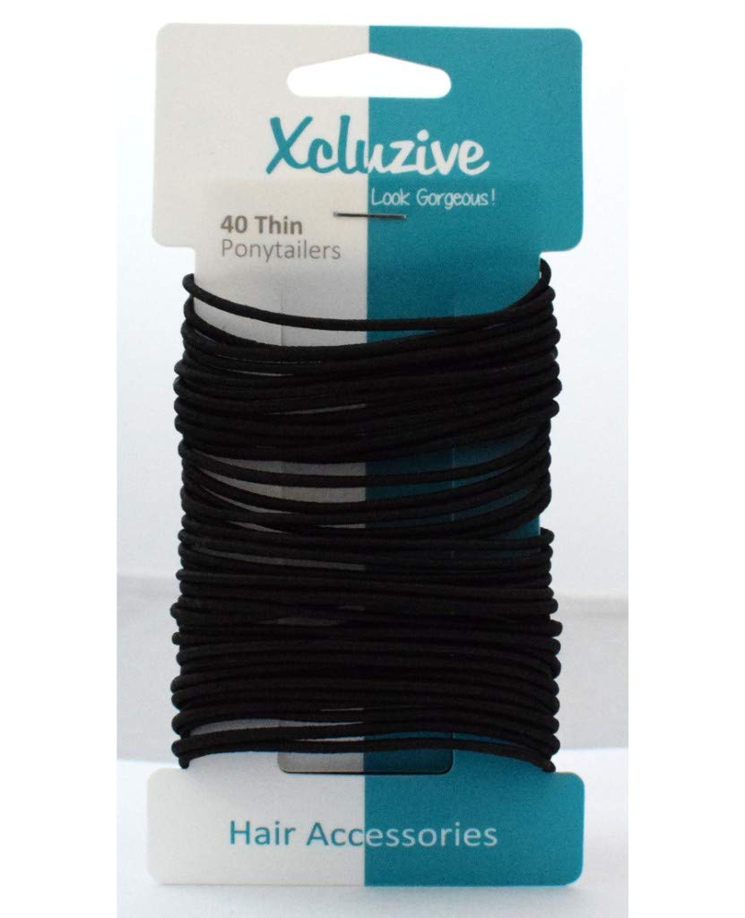 XcluziveThin Pony Tailers 40S Bk