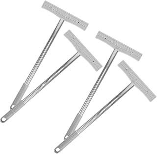 4pcs Stainless Steel Sign Holder Rods for High Placards Handheld Sign Display for Sports Meetings Parades and Airport Welcome Events
