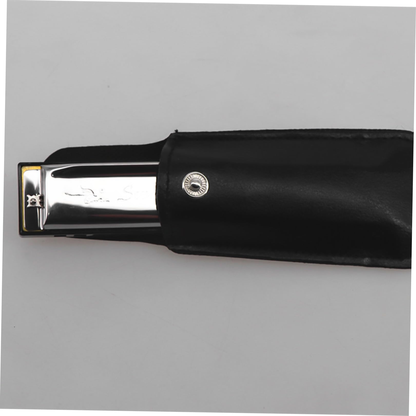 Mikinona Boîte à Harmonica Cuir Étui De Rangement pour Harmonica à Dix Boîte De Protection pour Débutant