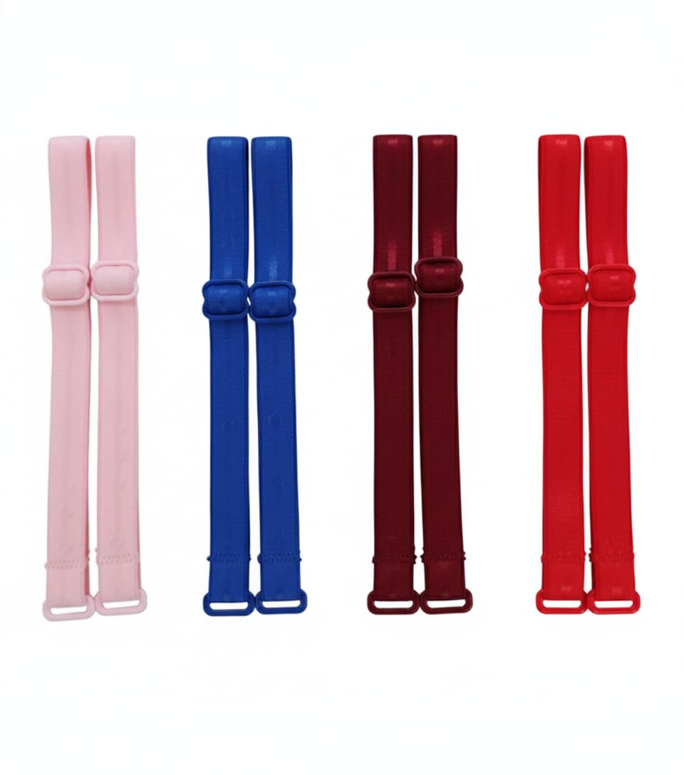 pavvoin 12mm Bra Strap,Replacement Elastic Adjustable Shoulder bra Strap for women-picture-43