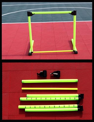 Ostacoli di allenamento regolabili in altezza per pista e campo, attrezzatura leggera di pratica sportiva per gli atleti