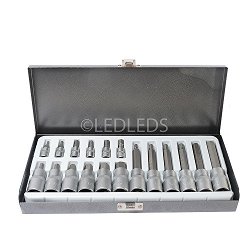 SET CHIAVI a BUSSOLA- ESAGONALI MASCHIO 18 PEZZI