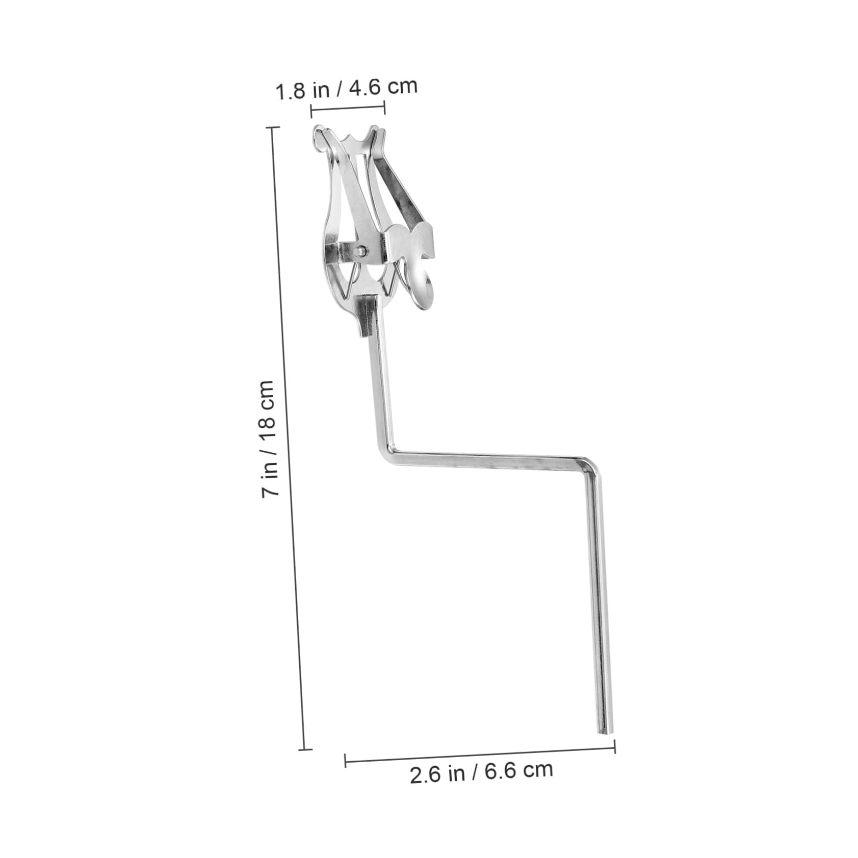 FUNOMOCYA Saxophone Accessories Music Score Rack Portable Stand Marching Music Stand Iron