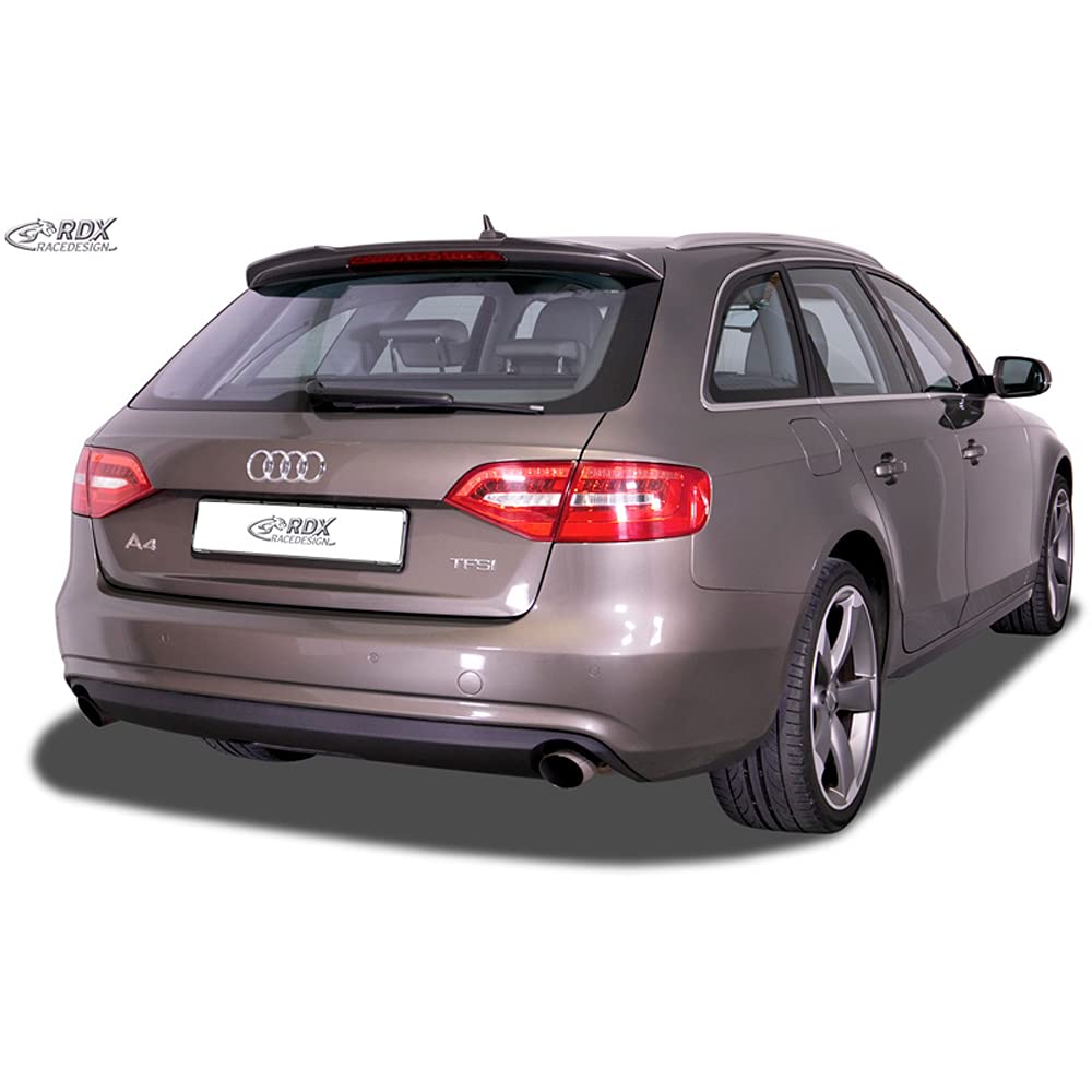 Becquet de toit compatible avec Audi A4 Avant (B8) 2008-2015 (PUR-IHS), noire