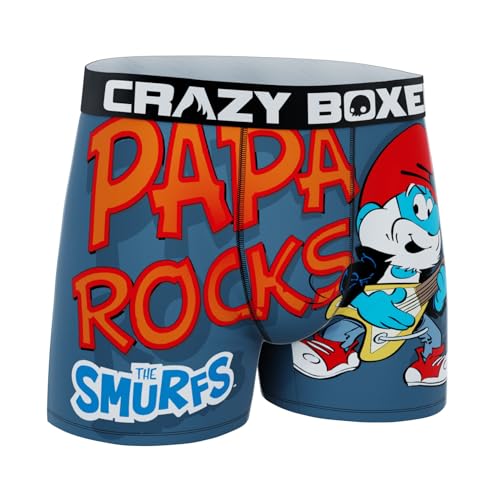 CRAZYBOXER The Smurfs Characters Men's Boxer Briefs3
