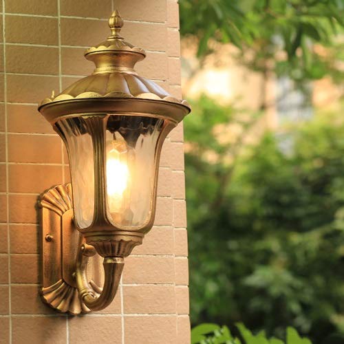 Lanterne de rue extérieure E27 en métal pour illuminer votre entrée de maison