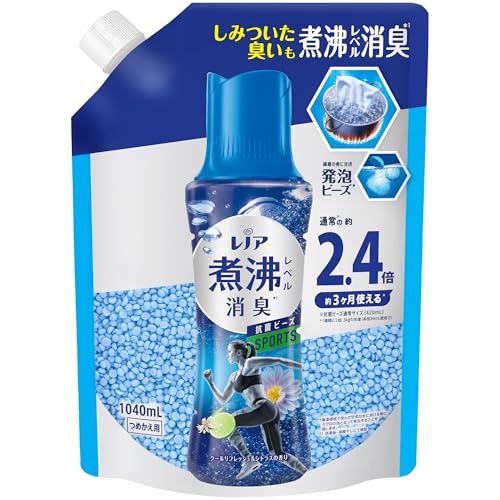 mA Lenor L ϕxL Rۃr[Y SPORTS N[tbV&VgX lߑւ 1,040mL