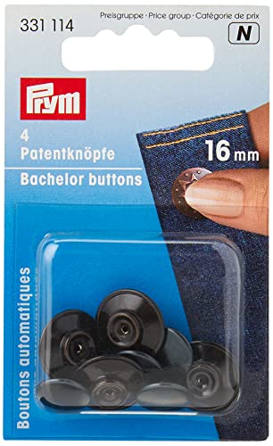 Prym - Prym Bachelor Stars Bronze (16mm) Buttons - 1 Unit, Burnished, 16 mm