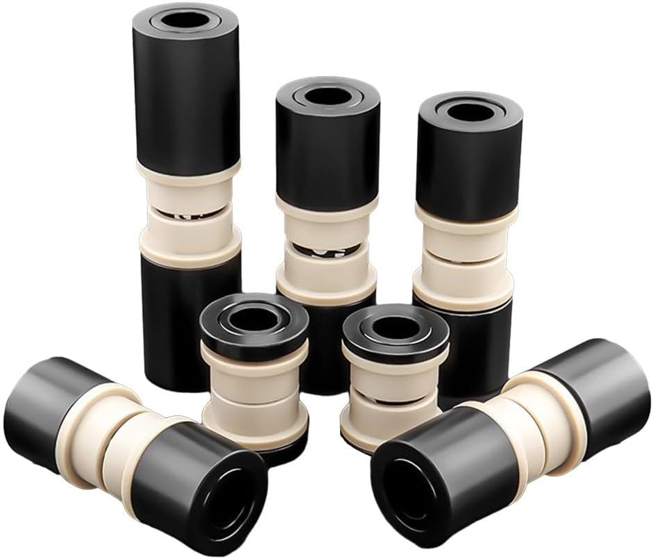 Bicycle Soft Tail Rear Shock Absorbing Bushing for DU Shock Absorber 2268mm Modified Part for Optimal Frame Fit (24MM)