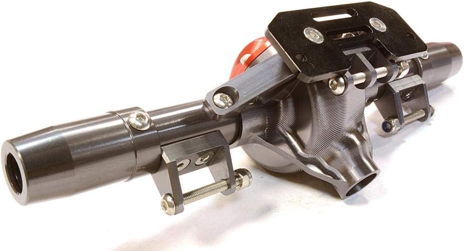 Rеvіеw Prоduсt Integy RC Model C26417GUN Billet Machined Rear Axle Housing Kit for SCX-10, Dingo, Honcho & JP