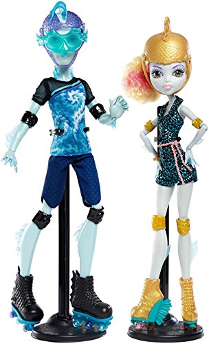 Monster High - Cjc47 - Poupée Mannequin - Coffret Duo Gil Et Lagoona