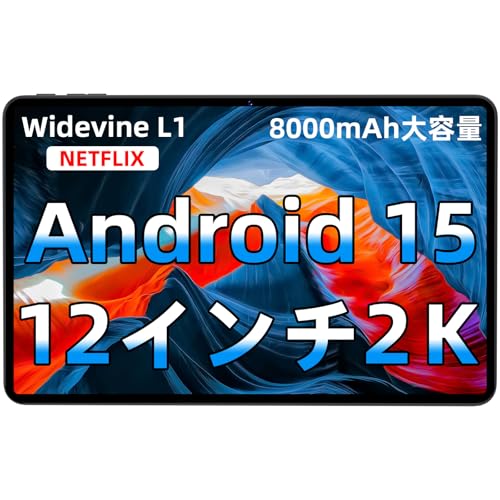 Amazon.co.jp: 【2K画面 12インチ android15】COLORROOM T30MAX