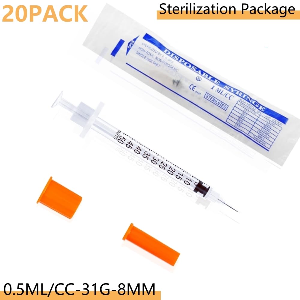 Lab Consumables - 20 Pack 31G Syringes -3 Lab Consumables - 20 Pack 31G Syringes -3