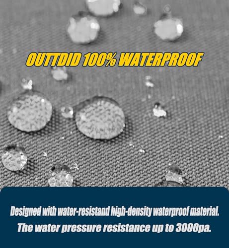 Tischtennisplatte Abdeckung, 600D Wasserdichte Abdeckung für Tischtennisplatte, Outdoor Pingpong Schutzhülle Tischtennis Abdeckhaube Reißfest Wasserdicht Winddicht UV-Beständiges -- 173x77x158cm
