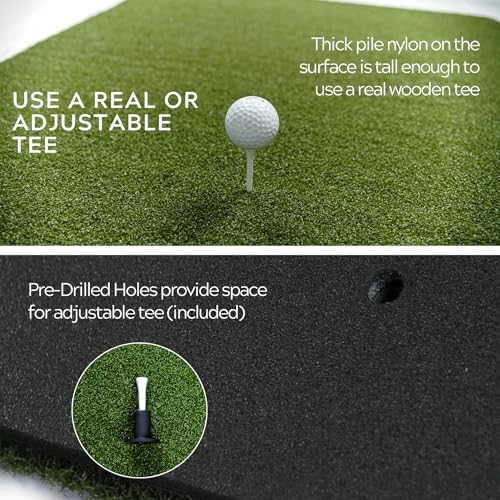 Image of Country Club Elite 5x5-Foot Commercial Golf Practice Mat