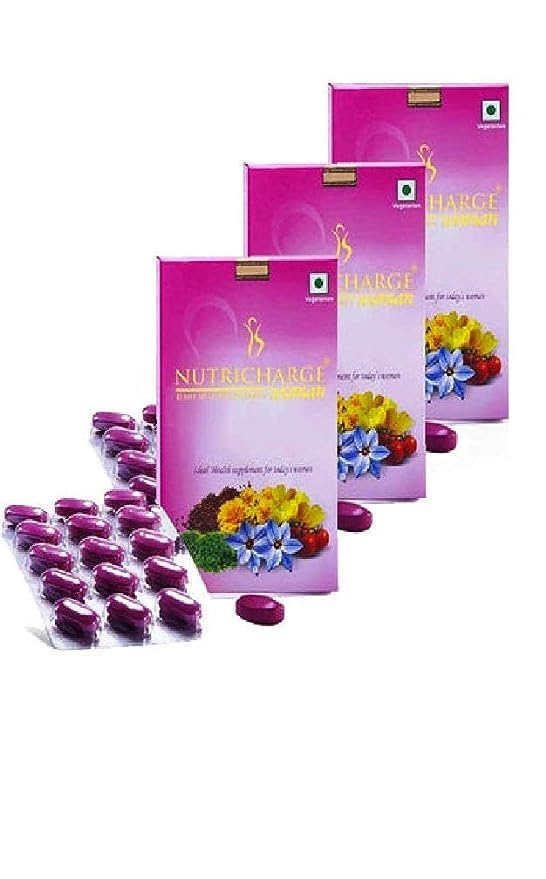 ECOMMERCE SELLER ZONE Nutricharge Woman Daily Health Suppliment For All Age Group || (30X3 Tablets) || (Pack Of 3)