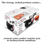 Hawkins Contura Hard Anodized Induction Compatible Extra Thick Base Pressure Cooker, Black, 5L - Image 5