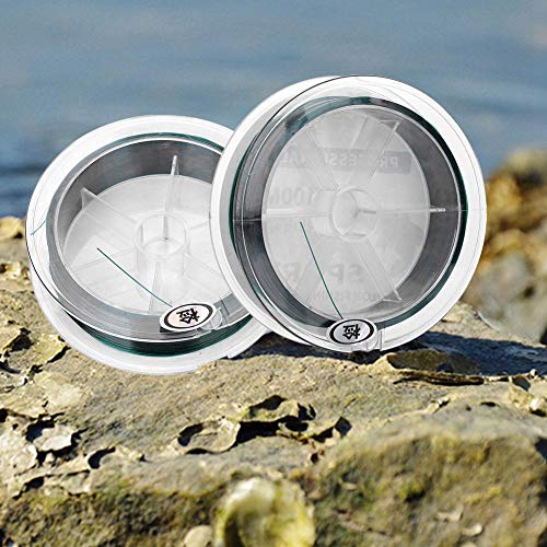 Kadimendium Nylon-Angeldraht, Stretch Stabil Verschleißfeste Angelschnur Sport-Angelschnur Flexibel Hohe Empfindlichkeit… – Bild 3