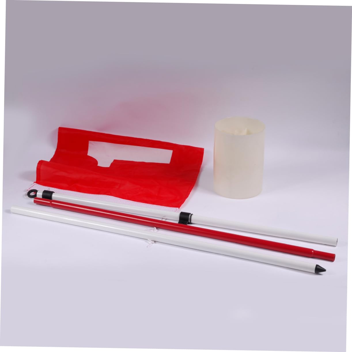 Asta de Bandera de 5 Secciones para Golf y Putting Green