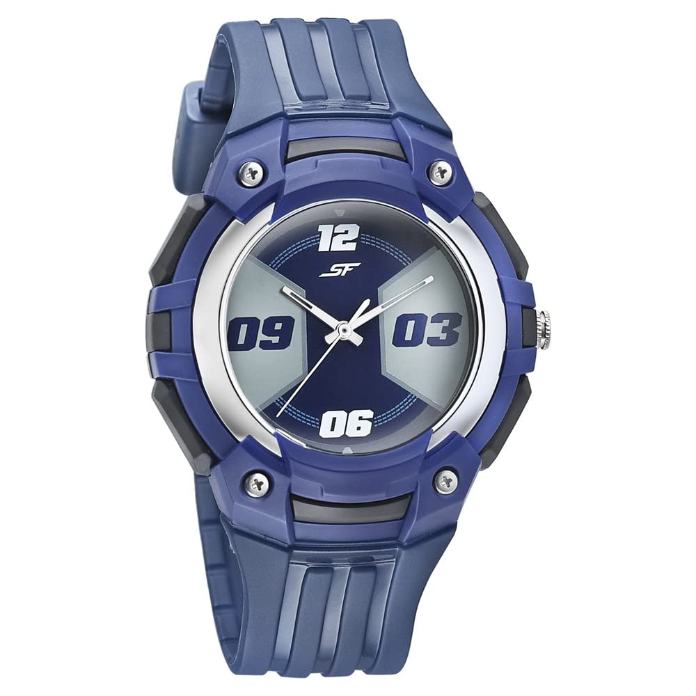 SF Turbo Quartz Analog Blue Dial PU Strap Watch for Men-NP77113PP02W (B0BS3MKJMP) Amazon Price History, Amazon Price Tracker