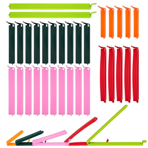 32 Stück Verschlussclips, Länge 18/13/11/9/6cm Clips für...