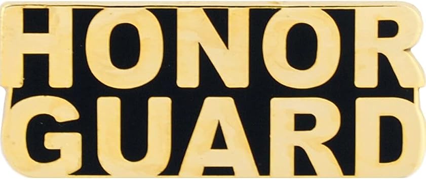 EagleEmblems P13107 Pin-Honor Guard, Script 1.25