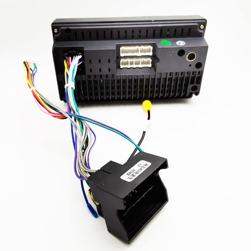 TACOON harness connected to the back of an Android head unit