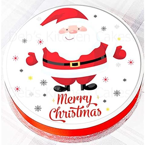 Edible Santa Cake Topper by Deb's Kitchen Cover